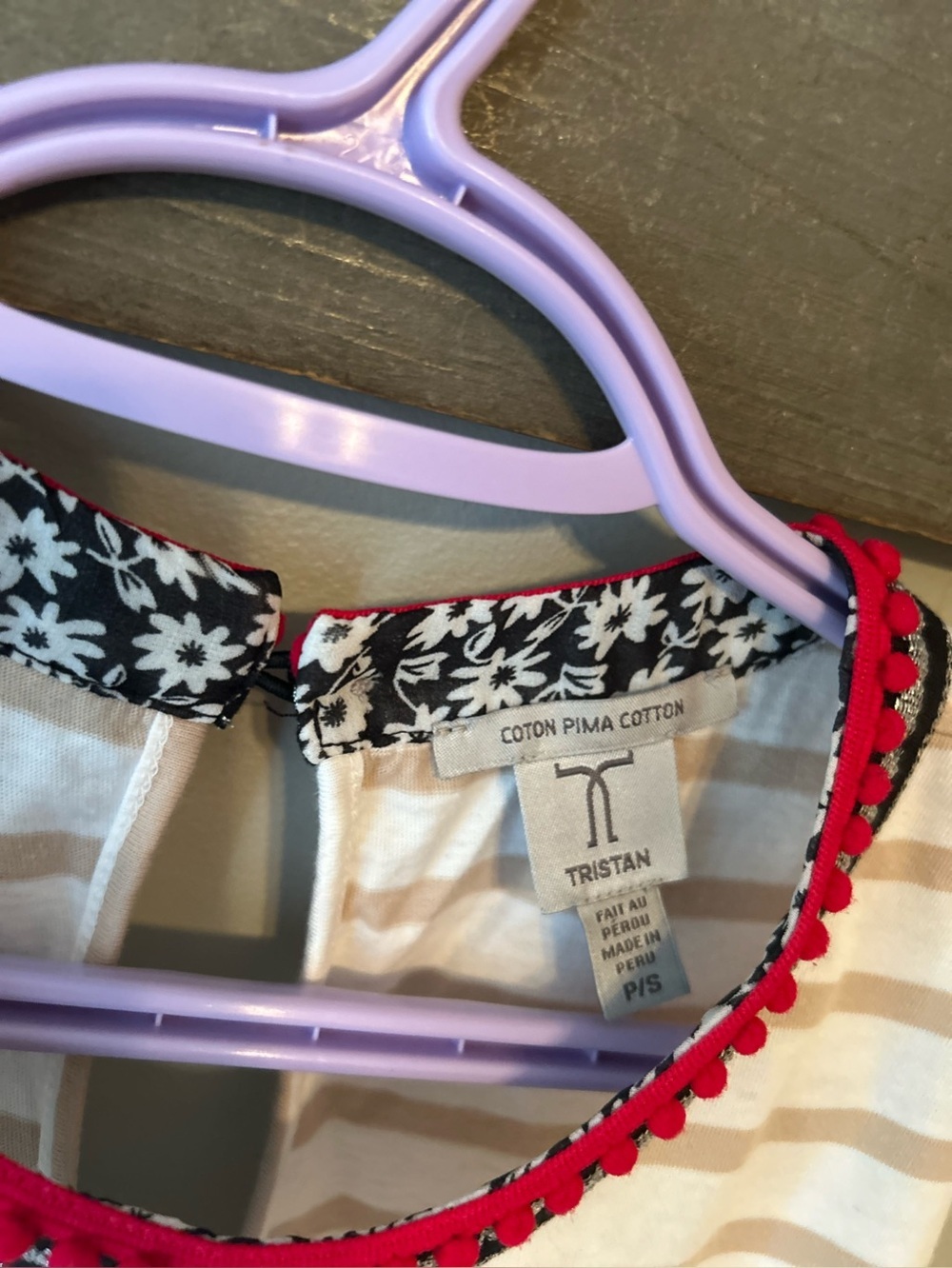 Tristan Pima cotton top - Picture 5 of 11